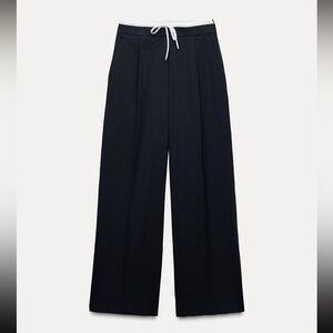 Zara doubled waist leg pants